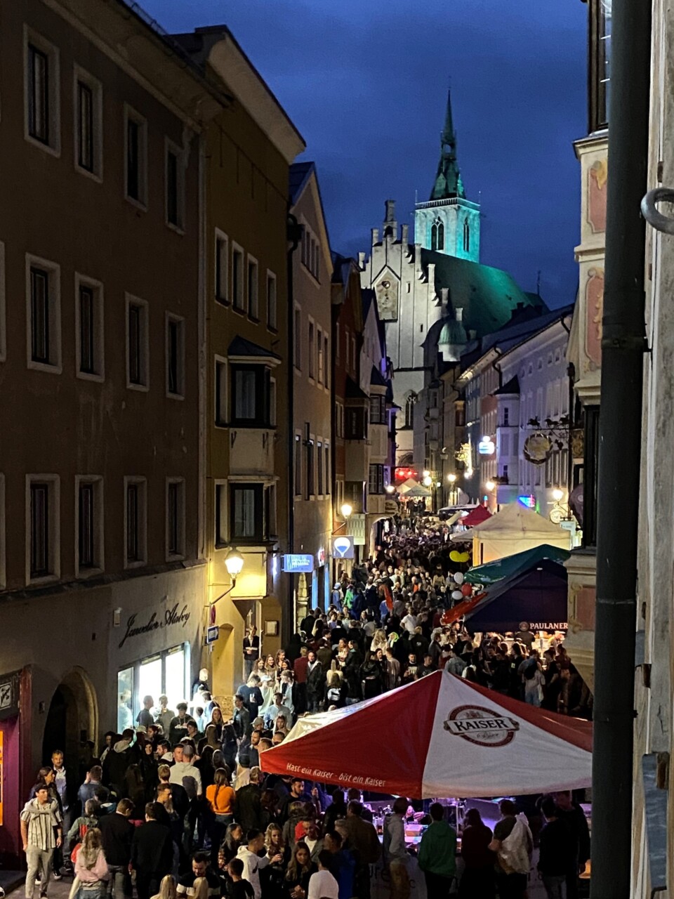 FranzJosefStraße_1 Schwazer Stadtfest 2022 Silberstadt Schwaz, Tirol
